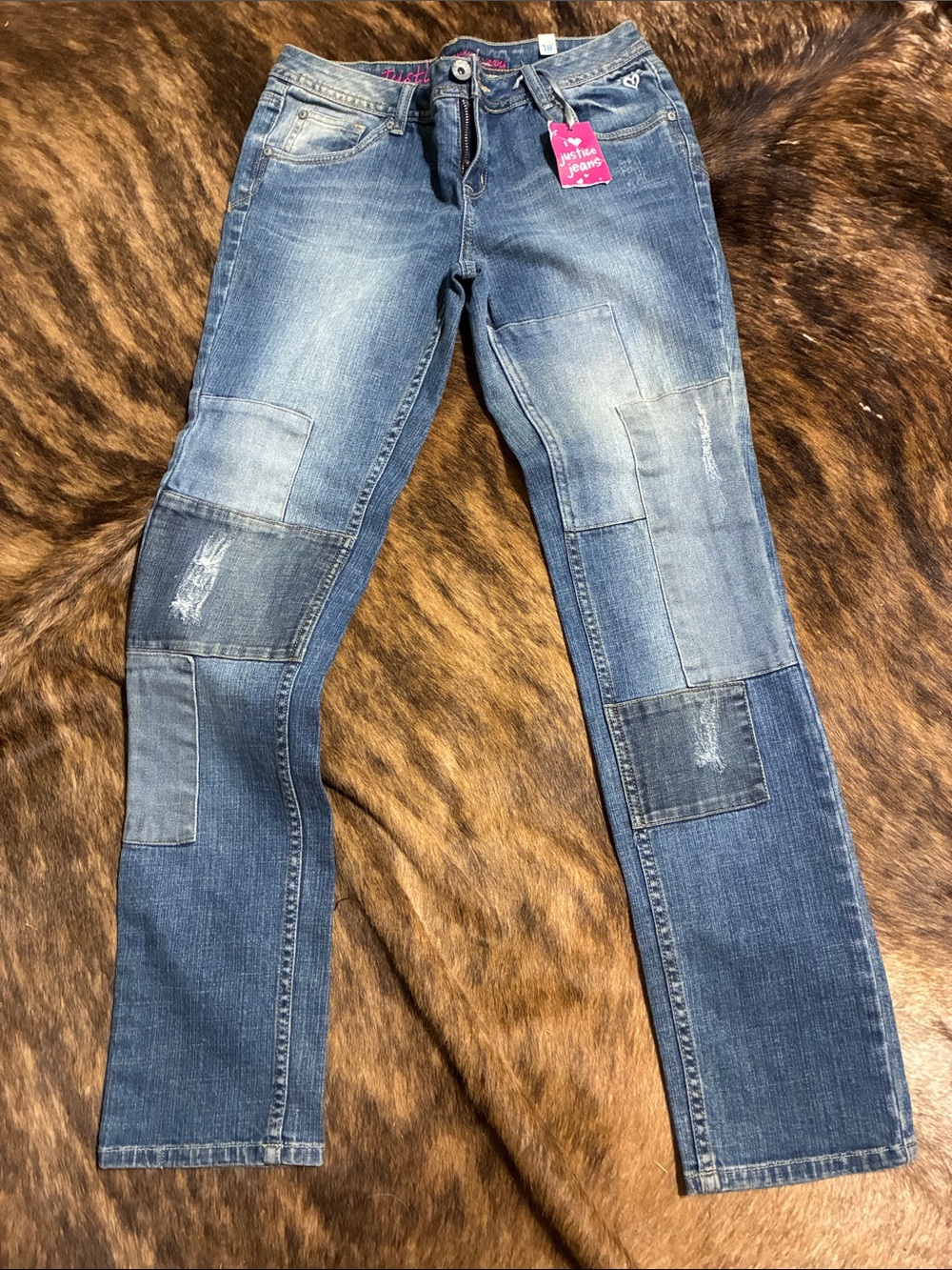 Justice jeans in size 18R. NWT